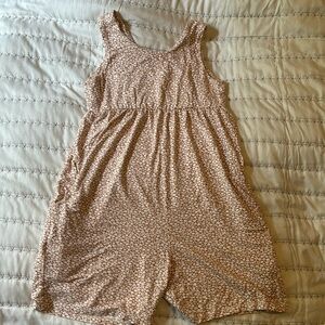 Remie Girl Romper with pockets, Size 8